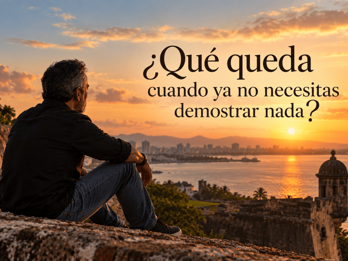 ¿Qué queda cuando ya no necesitas demostrar&nbsp;nada?